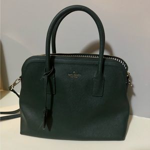 Kate Spade Structured Stop Handle Purse With Strap